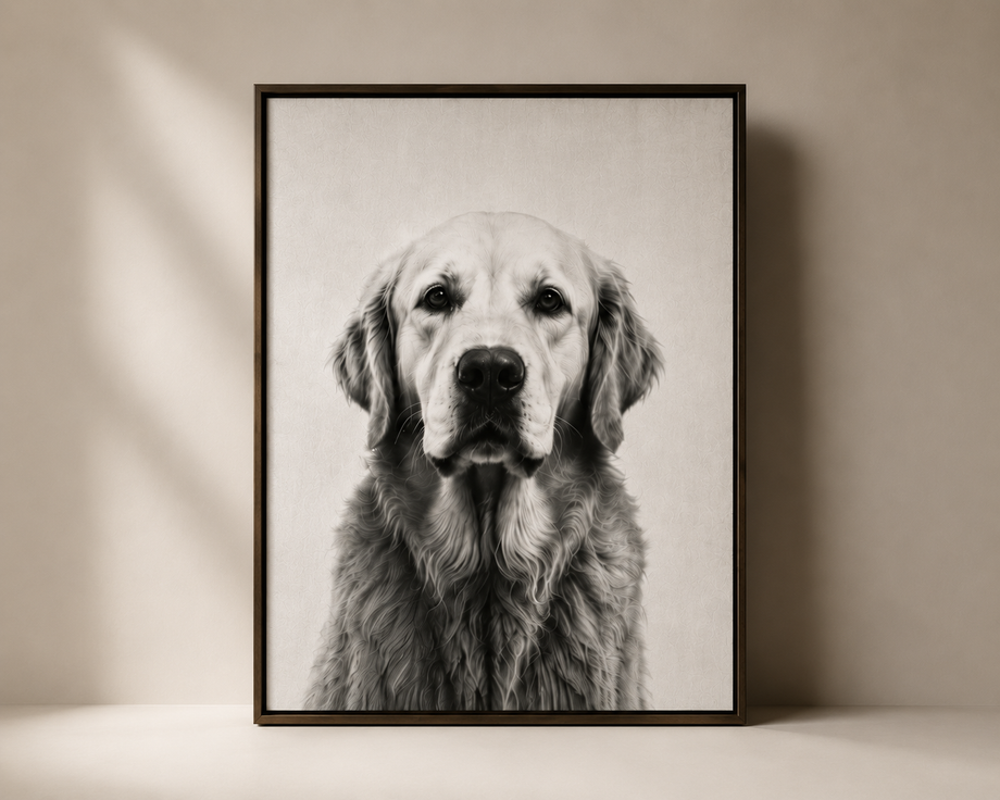 A custom Muse & Fur portrait